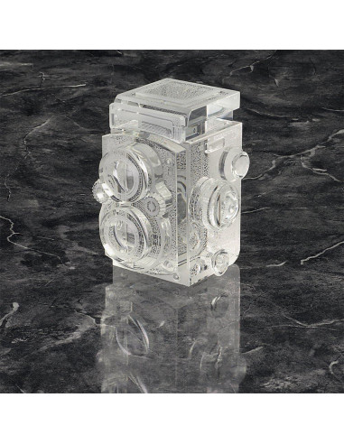 Modelo de exhibición Fotodiox Crystal TLR Rolleiflex 2.8