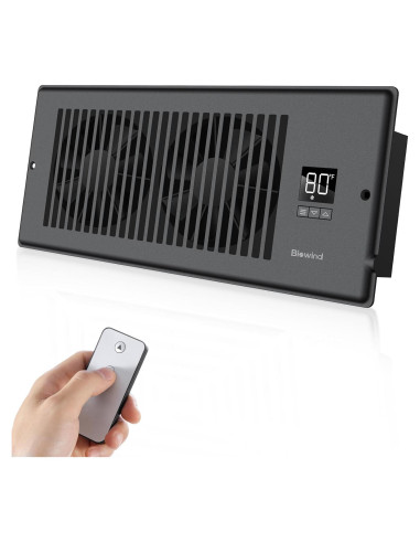 Ventilador Aumentador de Registro Biowind AirBoost T4 6W Negro