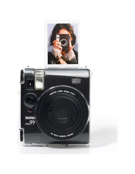 Funda Protectora Transparente Fujifilm Mini 99 con Correa Funda Protectora Transparente Fujifilm Mini 99 con Correa