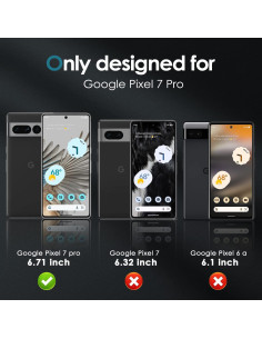 Protector de Pantalla Privado YWXTW para Google Pixel 7 Pro 2 Pack 2