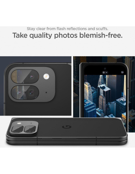 Protector de Pantalla Lente Cámara Spigen GlasTR EZ Fit Pixel 9 Pro Fold - 2 Unidades Protector de Pantalla Lente Cámara Spigen GlasTR EZ Fit Pixel 9 Pro Fold - 2 Unidades