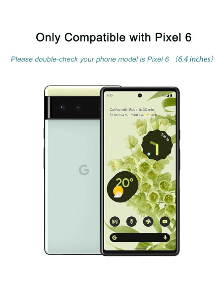 3 Protectores de Pantalla Vidrio Templado ZYHKJYL para Google Pixel 6 3 Protectores de Pantalla Vidrio Templado ZYHKJYL para Google Pixel 6