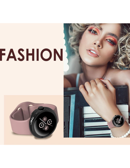 Funda Bumper Suave Simpeak 5-Pack para Google Pixel Watch 2/1 41mm Funda Bumper Suave Simpeak 5-Pack para Google Pixel Watch 2/1 41mm