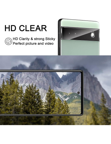 Protector de Pantalla Cristal Templado Coolpow para Google Pixel 6