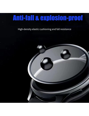 Paquete de 4 Protectores de Pantalla TPU para Google Pixel Watch