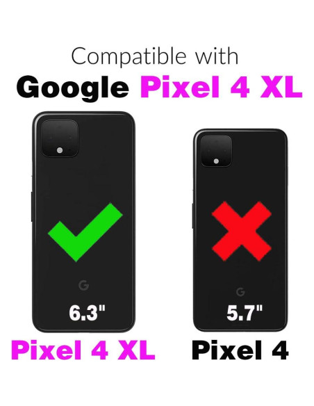 Funda Asuwish para Google Pixel 4 XL con billetera y soporte Funda Asuwish para Google Pixel 4 XL con billetera y soporte