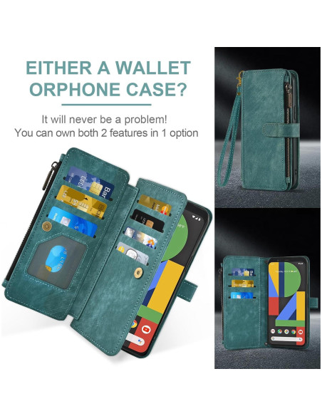 Funda Asuwish para Google Pixel 4 XL con billetera y soporte Funda Asuwish para Google Pixel 4 XL con billetera y soporte