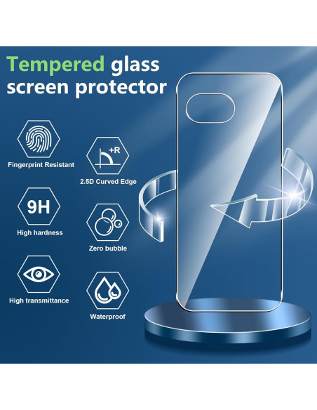 Protector de Pantalla Trasero Vidrio Templado Suttkue Google Pixel 9a 3 Pack Protector de Pantalla Trasero Vidrio Templado Suttkue Google Pixel 9a 3 Pack