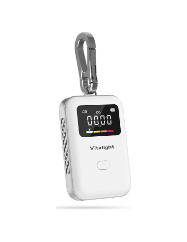 Detector de Monóxido de Carbono Wintall BT07 Portátil 72g
