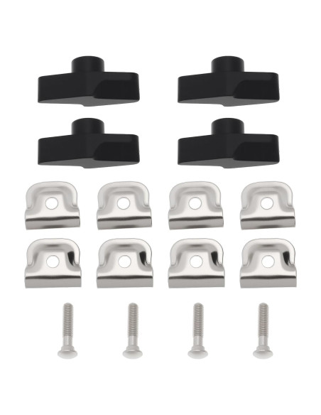 4 Tornillos Perilla Sujetador Briny River para Micrófono 4 Tornillos Perilla Sujetador Briny River para Micrófono