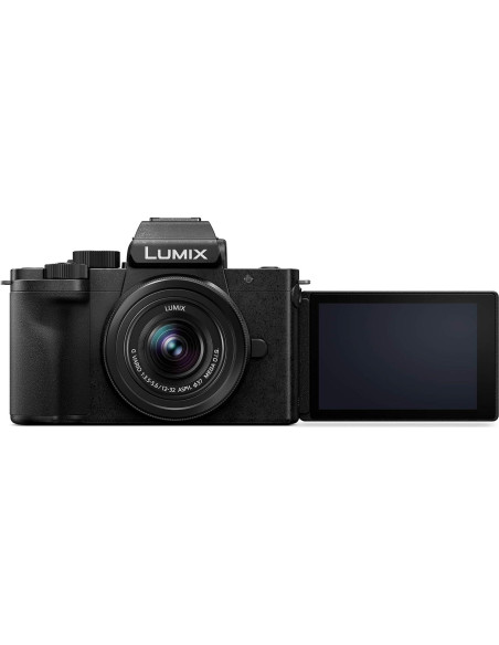 Cámara sin espejo Panasonic LUMIX G100 4K 20.3MP con micrófono Cámara sin espejo Panasonic LUMIX G100 4K 20.3MP con micrófono