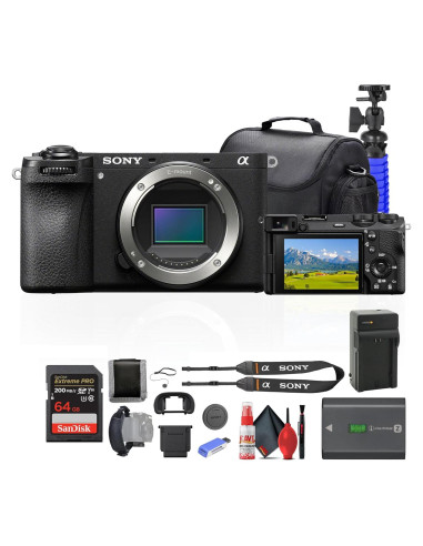 Cámara Sin Espejo Sony a6700 ILCE-6700 26MP + Accesorios