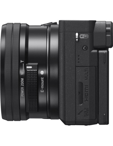 Cámara Sin Espejo Sony a6400 con Lente 16-50mm y Video 4K