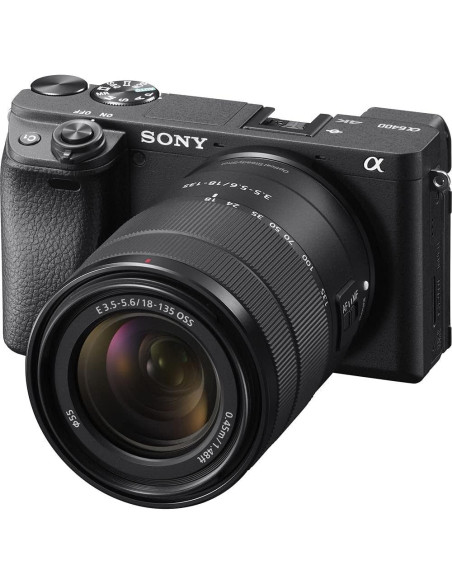 Cámara Sin Espejo Sony a6400 con Lente 18-135mm y Video 4K Cámara Sin Espejo Sony a6400 con Lente 18-135mm y Video 4K