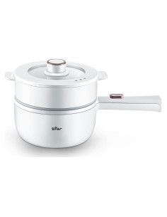 Olla Eléctrica Bear 1.6L con Vaporera y Control de Potencia