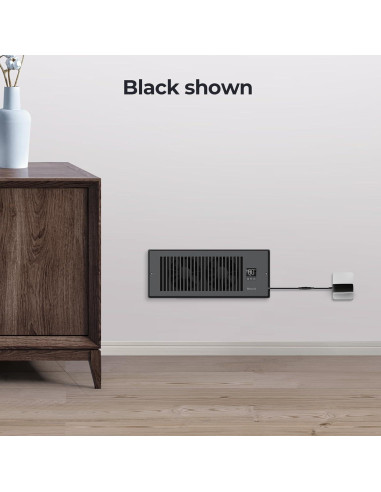 Ventilador Aumentador de Registro Biowind AirBoost T4 6W Negro