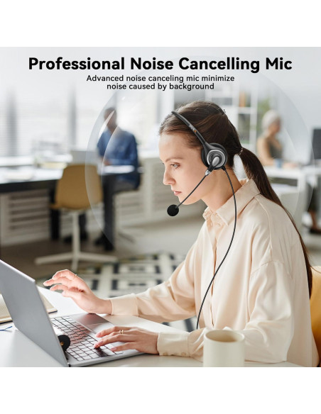 Auriculares Wantek HSM-602NTYPEC USB-C y 3.5mm con micrófono Auriculares Wantek HSM-602NTYPEC USB-C y 3.5mm con micrófono