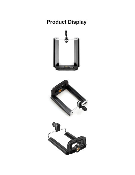 Adaptador de Montaje Universal Reflex Camera U-Holder Clip 5.5-8.5 cm Adaptador de Montaje Universal Reflex Camera U-Holder Clip 5.5-8.5 cm