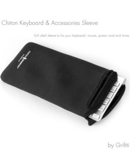 Funda de Neopreno GRIFITI Chiton Slim 12 para Teclado Mecánico Funda de Neopreno GRIFITI Chiton Slim 12 para Teclado Mecánico