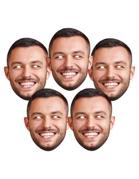 Máscaras de Cara Personalizadas Genérico para Despedida de Soltero/a Máscaras de Cara Personalizadas Genérico para Despedida de Soltero/a