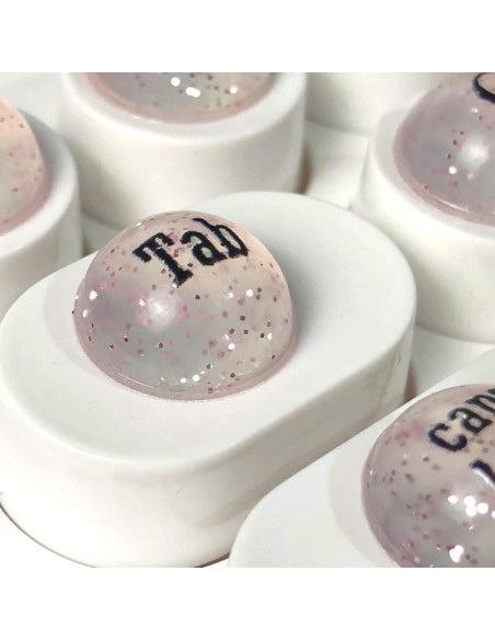 128 Piezas Teclas de Silicona Autoadhesivas Zooplan Rosa