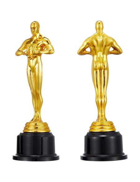 Trofeo de Oro 10 cm Jorpneost - Paquete de 4 Estatuas Trofeo de Oro 10 cm Jorpneost - Paquete de 4 Estatuas