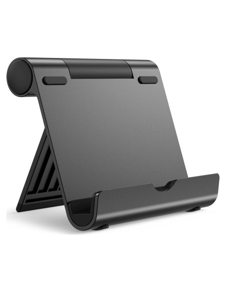 Soporte para Tableta JETech Ajustable Plegable Negro 10-33 cm Soporte para Tableta JETech Ajustable Plegable Negro 10-33 cm