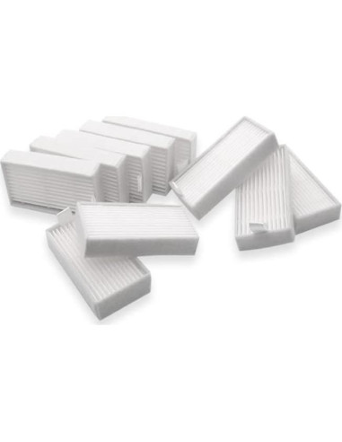12 Filtros HEPA Nispira para Aspiradora iLife V3/V5 - Reemplazo