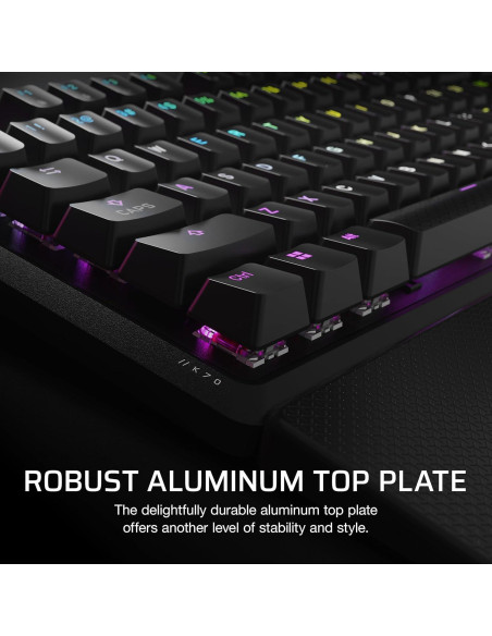 Teclado Mecánico Gaming Corsair K70 CORE RGB - Negro Teclado Mecánico Gaming Corsair K70 CORE RGB - Negro