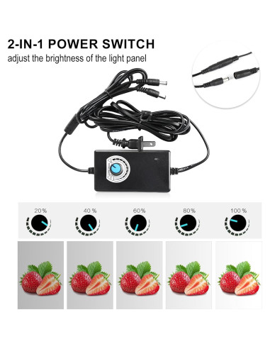 Caja de Luz Fotográfica 40.6x40.6 cm LTRINGYS Dimmable