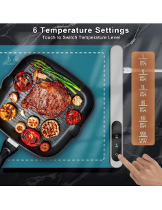 Alfombrilla Calentadora FYY 500W Plegable Verde Oscuro 61x38cm 2