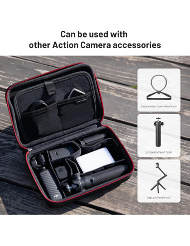 Estuche de Transporte PGYTECH para Cámaras de Acción y Accesorios
