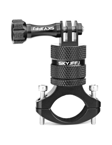 Soporte de Manillar de Aluminio para GoPro y DJI - Rotación 360