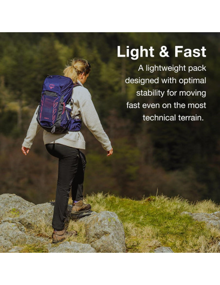 Mochila de Senderismo Osprey Tempest 26L Mujer Azul Mochila de Senderismo Osprey Tempest 26L Mujer Azul