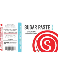 Pasta de Azúcar Orgánica 1.3kg Sugaring NYC - Depilación Natural 2