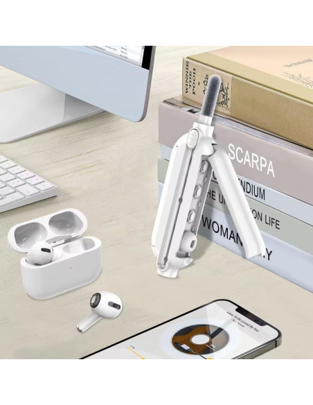 Kit de Limpieza 5 en 1 SAYAFAN para AirPods 1 2 3 Pro Kit de Limpieza 5 en 1 SAYAFAN para AirPods 1 2 3 Pro