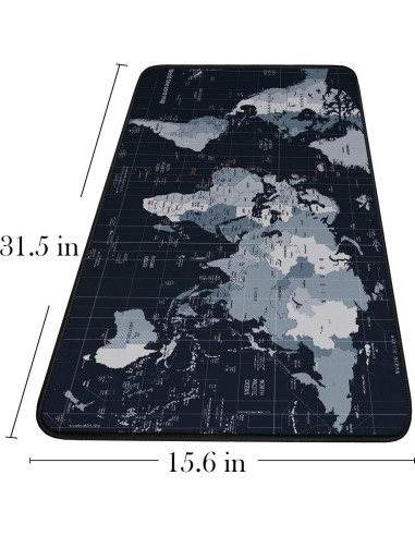 Alfombrilla de Ratón Grande Hsmienk 80x39.6cm Antideslizante