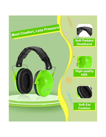 Auriculares ZOHAN para Niños con Cancelación de Ruido 25dB Auriculares ZOHAN para Niños con Cancelación de Ruido 25dB