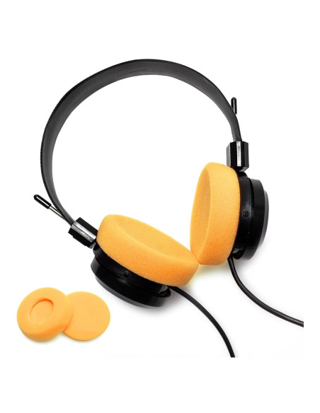 Cojines de espuma Voarmaks para Sennheiser y Grado - Naranja Cojines de espuma Voarmaks para Sennheiser y Grado - Naranja