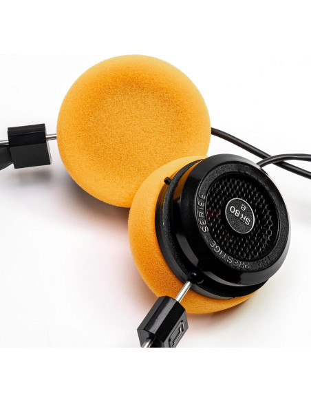 Cojines de espuma Voarmaks para Sennheiser y Grado - Naranja Cojines de espuma Voarmaks para Sennheiser y Grado - Naranja