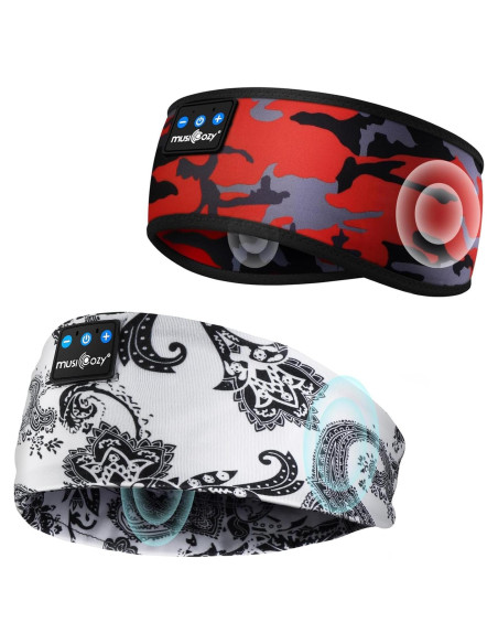 Auriculares para dormir Bluetooth MUSICOZY Banda para cabeza Auriculares para dormir Bluetooth MUSICOZY Banda para cabeza