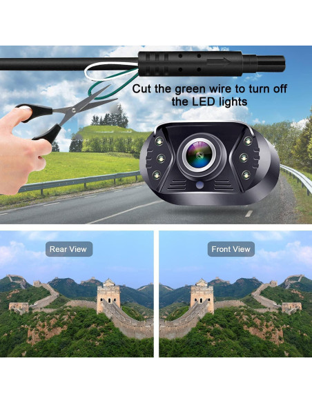 Cámara de Respaldo HD 1080P Yakry con Monitor 10.9 cm Cámara de Respaldo HD 1080P Yakry con Monitor 10.9 cm
