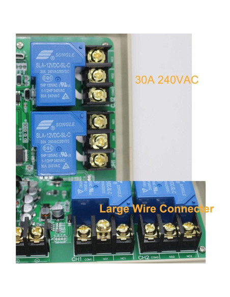Interruptor Relé 4G KiaoTime KT-G3-A 2CH 30A Control Remoto Interruptor Relé 4G KiaoTime KT-G3-A 2CH 30A Control Remoto