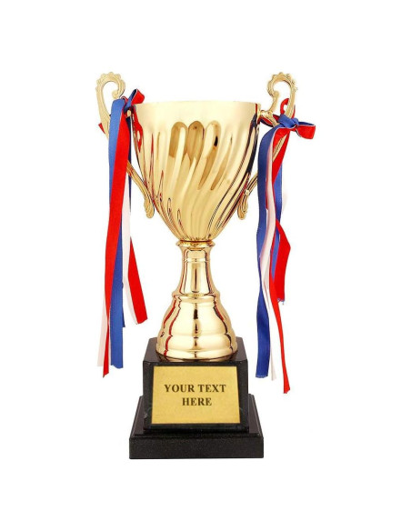 Trofeo de Oro Wrzbest 33.5 cm para Fútbol y Competencias Trofeo de Oro Wrzbest 33.5 cm para Fútbol y Competencias