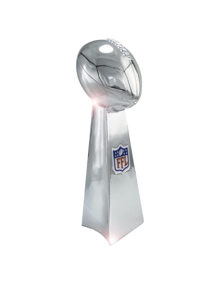 Trofeo de Fútbol Fantasía Sportzday 35.56 CM Plata Duradero Trofeo de Fútbol Fantasía Sportzday 35.56 CM Plata Duradero