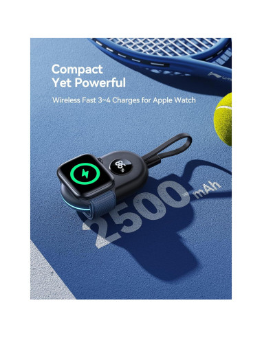 Cargador Portátil Inalámbrico JOYROOM 2500mAh para Apple Watch