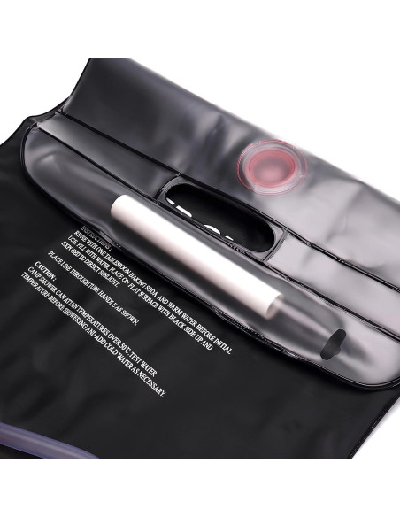 Bolsa de Ducha Portátil Solar Calentada ELK 19L para Camping Bolsa de Ducha Portátil Solar Calentada ELK 19L para Camping