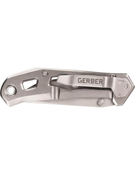 Cuchillo Plegable Gerber Airlift Gris 7.1 cm Acero Inoxidable Cuchillo Plegable Gerber Airlift Gris 7.1 cm Acero Inoxidable