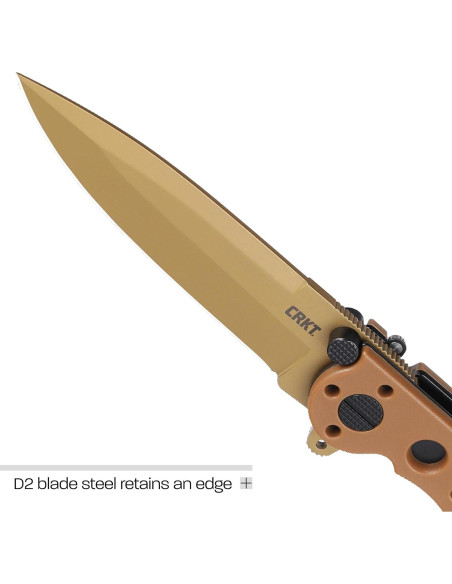 Cuchillo Plegable CRKT M16-01DZ Acero D2 Mango Nylon 18.1cm Cuchillo Plegable CRKT M16-01DZ Acero D2 Mango Nylon 18.1cm