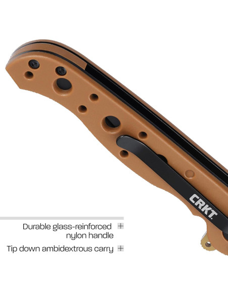 Cuchillo Plegable CRKT M16-01DZ Acero D2 Mango Nylon 18.1cm Cuchillo Plegable CRKT M16-01DZ Acero D2 Mango Nylon 18.1cm